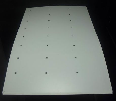 Laminated PVC Or PETG Sheet RFID Prelam Inlay 3 X 7 HF LF Operating Frequency