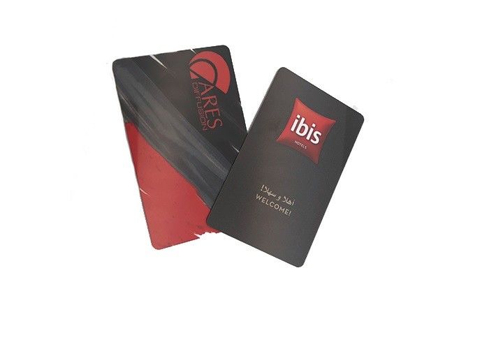 HF Magnetic RFID Key Cards Repeatable Smart Blank For Hotel Rooms Custom LOGO