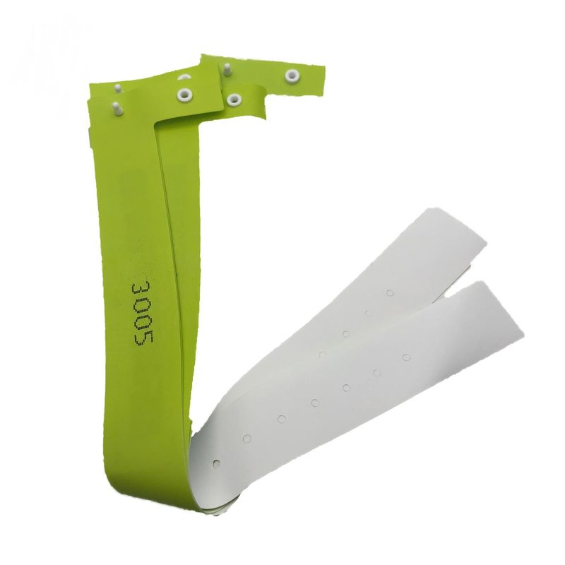 Adjustable Length PVC NFC RFID Tag Bracelet Wristband For Sports / Hospital
