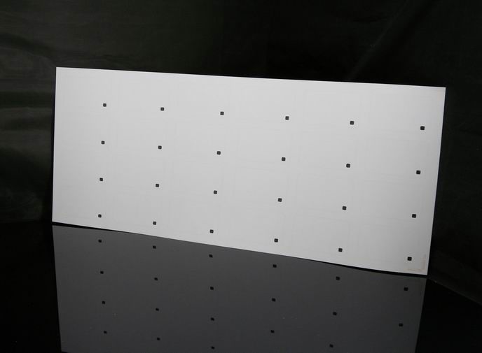 White Matt PVC or PETG HF RFID Inlay Sheet RFID Prelam 4 x 6 Customized