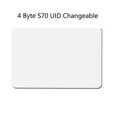 UID Changeable 4 Byte Passive RFID Card , PVC RFID Access Control Card ISO14443A