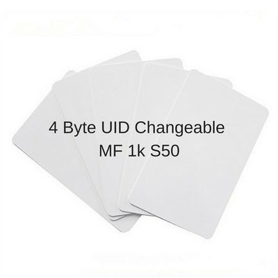 13.56MHz Uid Changeable RFID Card ISO14443A Block 0 Sector Writable / IC Copy Clone