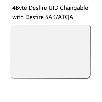 ISO14443A Uid Changeable RFID Smart Card 13.56mhz Access Control PVC Card