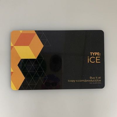 OEM 13.56MHZ UID Changeable RFID Smart Card 0.8mm Thick With 4k Byte Chip