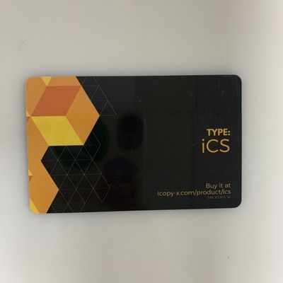 OEM 13.56MHZ UID Changeable RFID Smart Card 0.8mm Thick With 4k Byte Chip