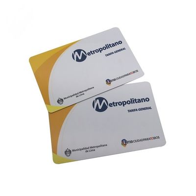 Contactless Security Access Control RFID Card 2Kbytes With Matte Or Frosted Surface