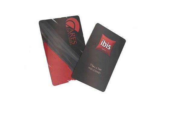 HF Magnetic RFID Key Cards Repeatable Smart Blank For Hotel Rooms Custom LOGO