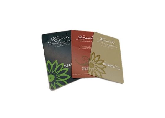 Contactless Magnetic RFID Key Cards Hotel Room Keys Customized Printing