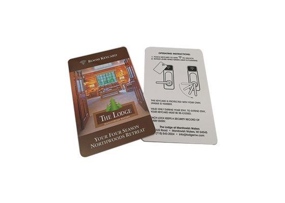1024byte Memory Hotel Room RFID Key Cards With SLI Chip ISO 15693 / ISO 18000