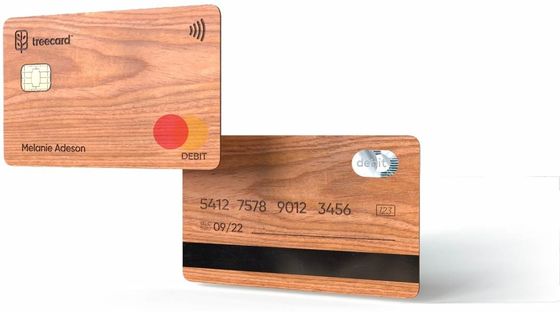 Bamboo Wooden Access Control Key Cards Ving NFC Hotel Key Cards Easily Biodegrade