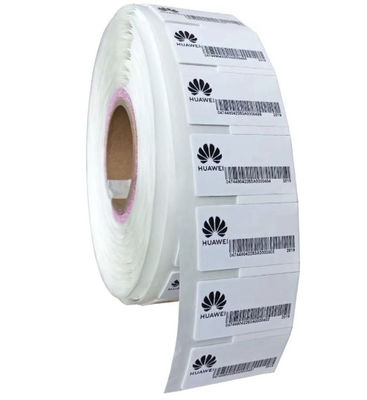 868MHz Printable UHF Anti Metal Tag Customized Size Passive RFID PET Labels
