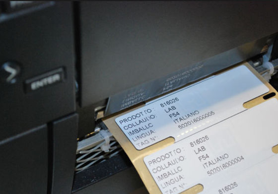 868MHz Printable UHF Anti Metal Tag Customized Size Passive RFID PET Labels