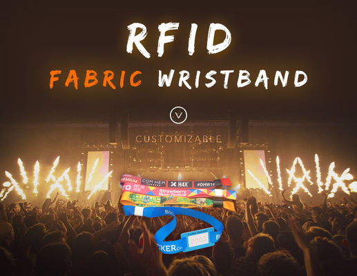 One Time Use Contactless NFC RFID Wristband RFID Bracelet Tag Waterproof