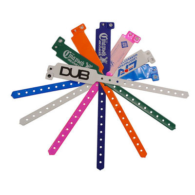 PVC RFID Hospital Medical Wristband One Time Use Bracelets 250x25mm 170x20mm