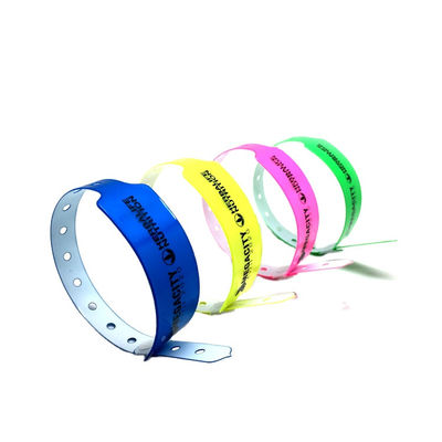 Writable NFC RFID Access Control Wristbands 13.56MHz With Custom Logo Printing