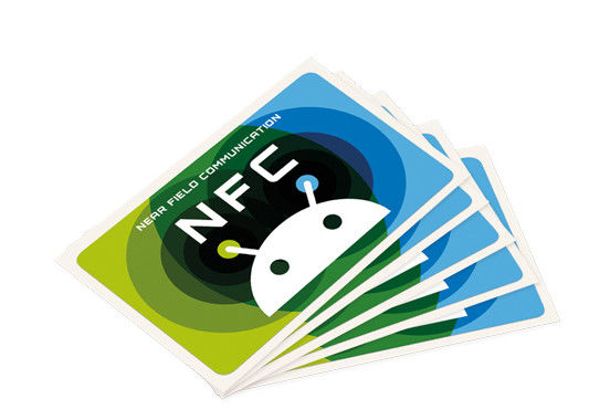 Disposable Smart NFC Rfid Tags 13.56MHz NFC Paper Card Customized
