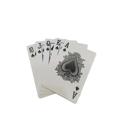 Paper PVC NFC RFID Poker Cards 13.56MHz Lamination Housing RFID Playing Cards