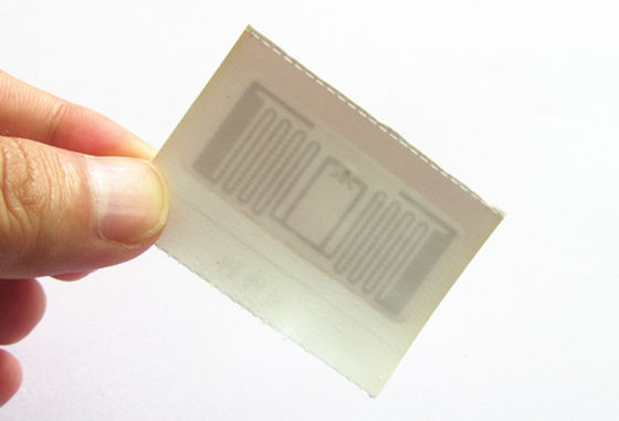 50X35mm Woven UHF RFID Label Tag ISO18000-6C For Apparel Management