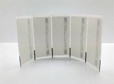 Blank H3 / H4 UHF RFID Sticker Tags Custom Smart Adhesive Rfid Tags For Logistic