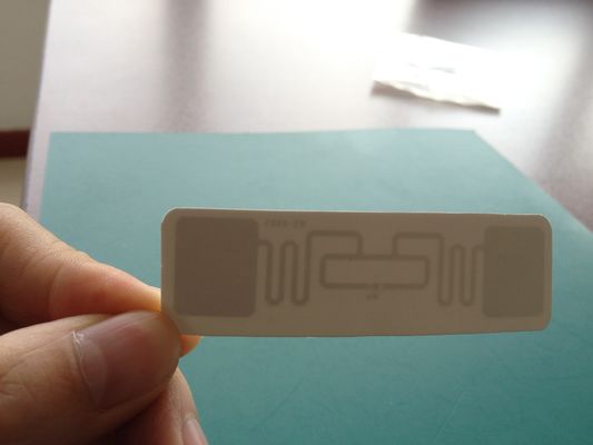 Blank H3 / H4 UHF RFID Sticker Tags Custom Smart Adhesive Rfid Tags For Logistic