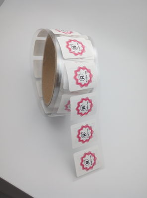UHF Fragile Paper RFID Chip Sticker 900mhz Printable RFID Label Roll 1000pcs/roll