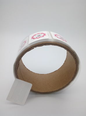 31x25mm Security Fragile Paper RFID Sticker ISO14443A Long Range RFID Tags