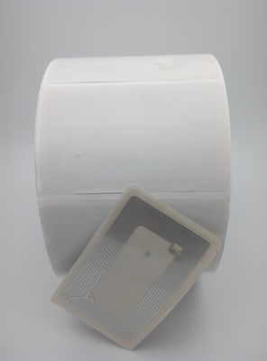 Blank Paper Small RFID Chip Sticker 25x25mm TI-2K TI2048 HF ISO15693 Protocol