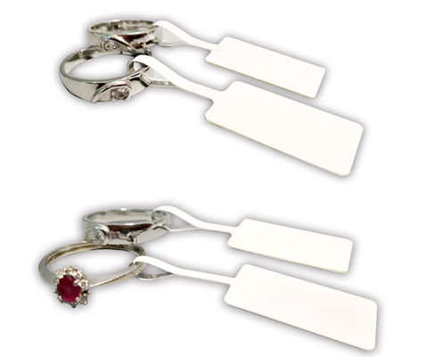 Jewelry Printable RFID Price Tags 860MHZ For Inventory Management