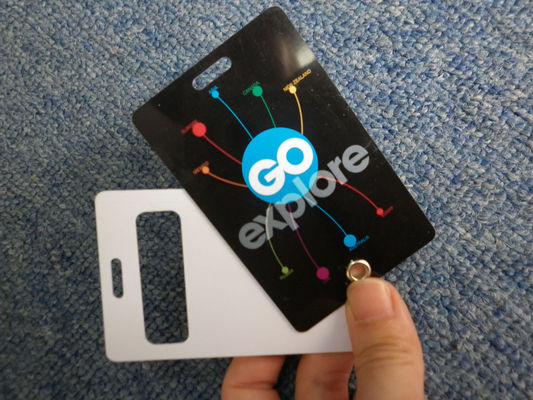 540 Byte Memory PVC NFC RFID Card 13.56MHz With 0.8mm-0.84mm Thickness
