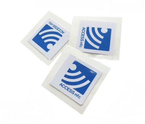 OEM Printable Paper Programmable NFC Tag Sticker Label ISO14443A For Phone