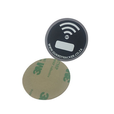 215 213 Custom Printed NFC Sticker Coated Paper Tags 1cm-10cm Reading Distance