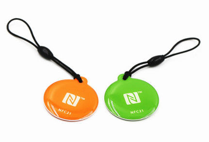 424 DNA NFC Epoxy Tags Printing Stickers For Phone Applications and Loyalty System