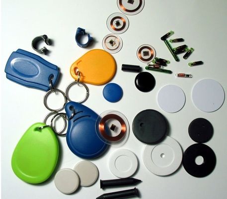 Custom Color Smart RFID Keychain Tag Access Control RFID Key Tag ISO14443B