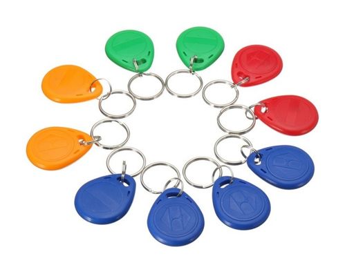 ABS TK4100 Chip RFID Key Fob Tag Passive 125KHZ For Access Control System
