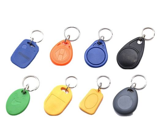Copper Antenna NFC RFID Keychain Waterproof 125khz RFID Fob Tags