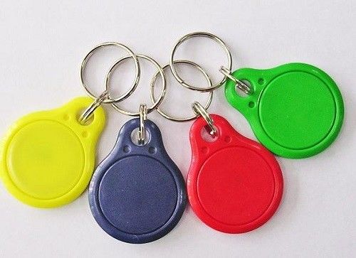 Smart ABS 13.56 Mhz RFID Key Fob Balnk Or Laser Printing For Access Control
