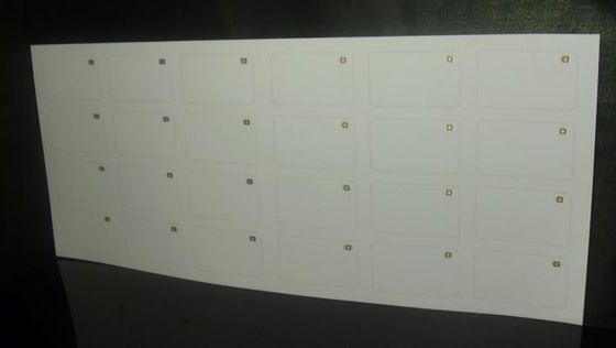 White Matt PVC or PETG HF RFID Inlay Sheet RFID Prelam 4 x 6 Customized