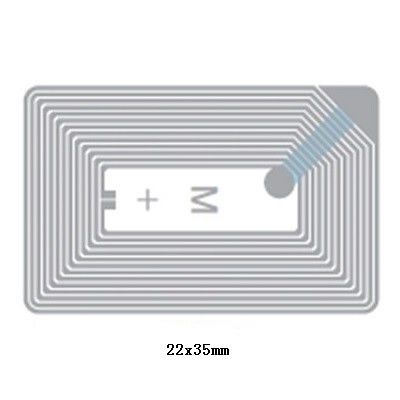 0.2-0.8mm Thickness UHF RFID Wet Inlay Tag Various Sizes Are Available OEM
