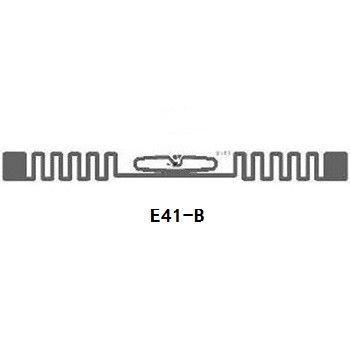 95x8mm Dry UHF RFID Inlay  0.2mm - 0.8mm Thickness Sticker Tag Inlay For ID Card