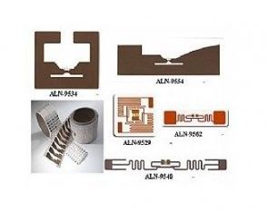 95x8mm Dry UHF RFID Inlay  0.2mm - 0.8mm Thickness Sticker Tag Inlay For ID Card