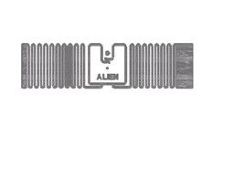 Smart 9.5x70mm Die Cut Size UHF RFID Inlay With Alien H3 Chip Company Logo