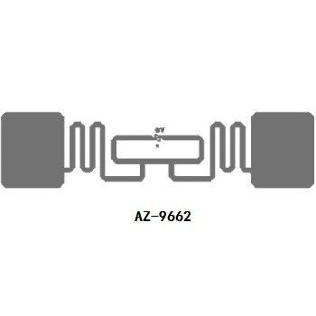 PET H3  AZ 9662 Rfid Uhf Label Dry Inlay Wet Inlay For ISO18000-6C RFID Tags