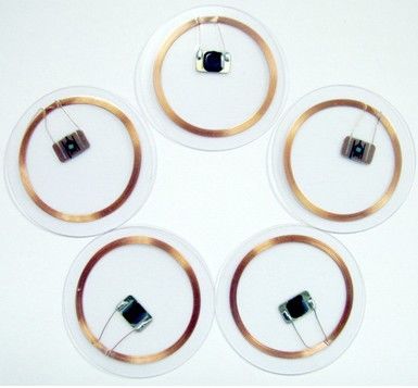 Smart PVC Programmable RFID Tags 13.56MHZ 125KHZ For Access Control