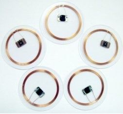 PVC Plastic Programmable RFID Tags Access Control 125KHz 13.56MHz 512 Bits R/W