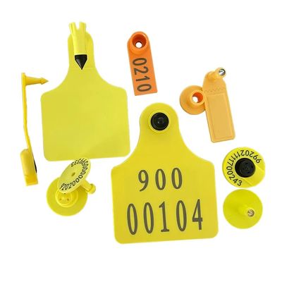 Programming TPU RFID Animal Ear Tag For Easy Tracking Cow Goat Cattle Sheep
