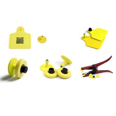 Programming TPU RFID Animal Ear Tag For Easy Tracking Cow Goat Cattle Sheep