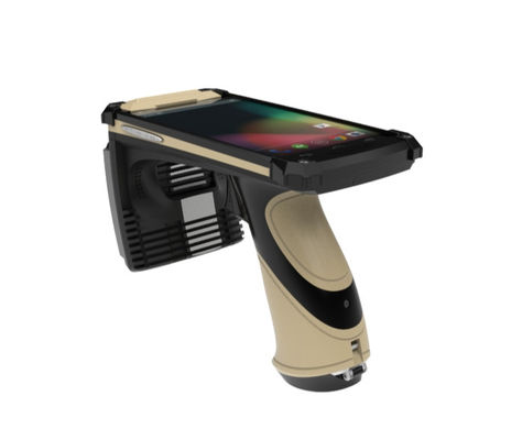UHF Frequency Handheld RFID Card Reader Portable Reader Writer IP65 Android 7.0