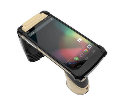 UHF Frequency Handheld RFID Card Reader Portable Reader Writer IP65 Android 7.0