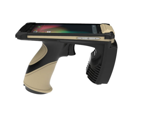 UHF Frequency Handheld RFID Card Reader Portable Reader Writer IP65 Android 7.0
